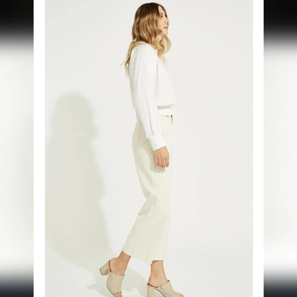 GENTLE FAWN,‎ Brooke Top, White , Size Medium